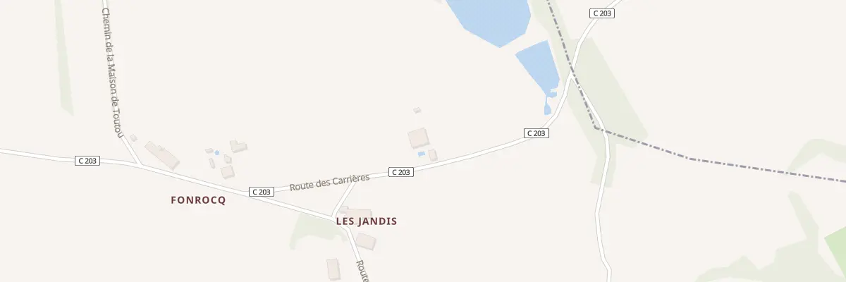 Plan du 1747 Rte des Carrières à Singleyrac