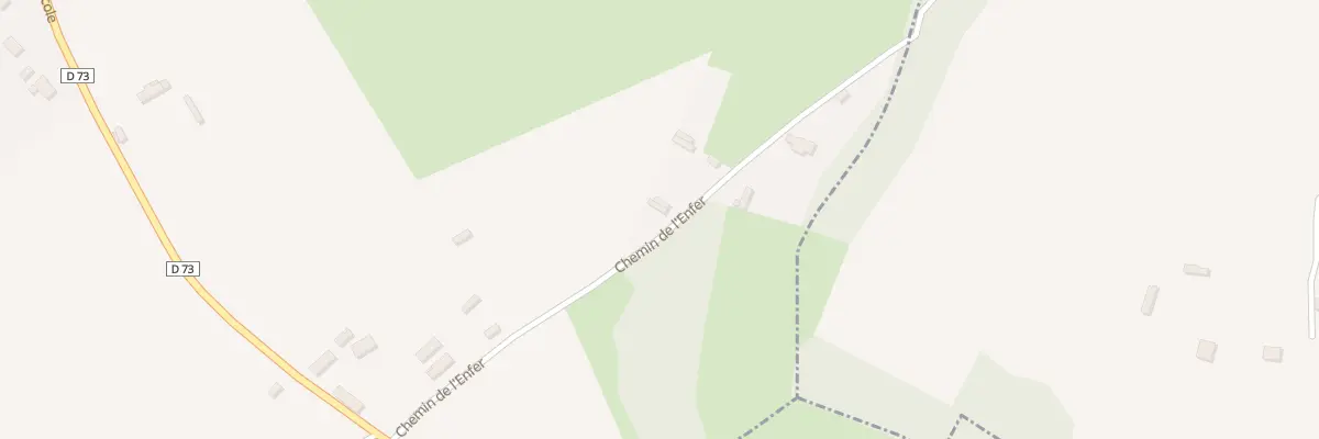 Plan du 9 Che de l’Enfer à Angerville-Bailleul