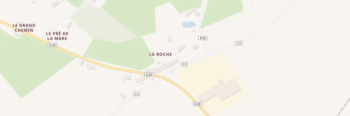 Plan du 16 Ham de la Roche à Soulitré