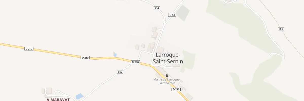 Plan du 5020 A Larroque à Larroque-Saint-Sernin