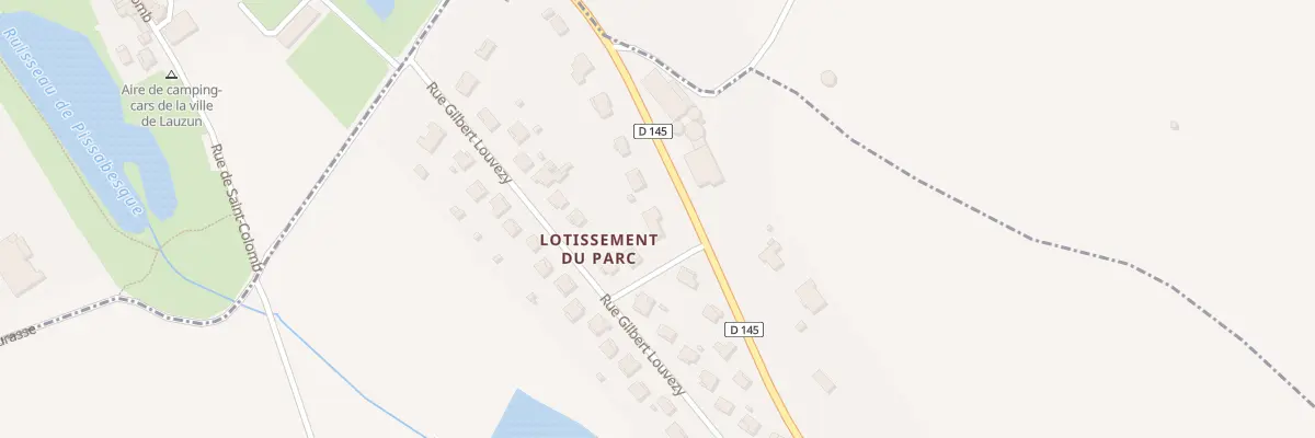 Plan du 210 Rte de Monbahus à Saint-Colomb-de-Lauzun
