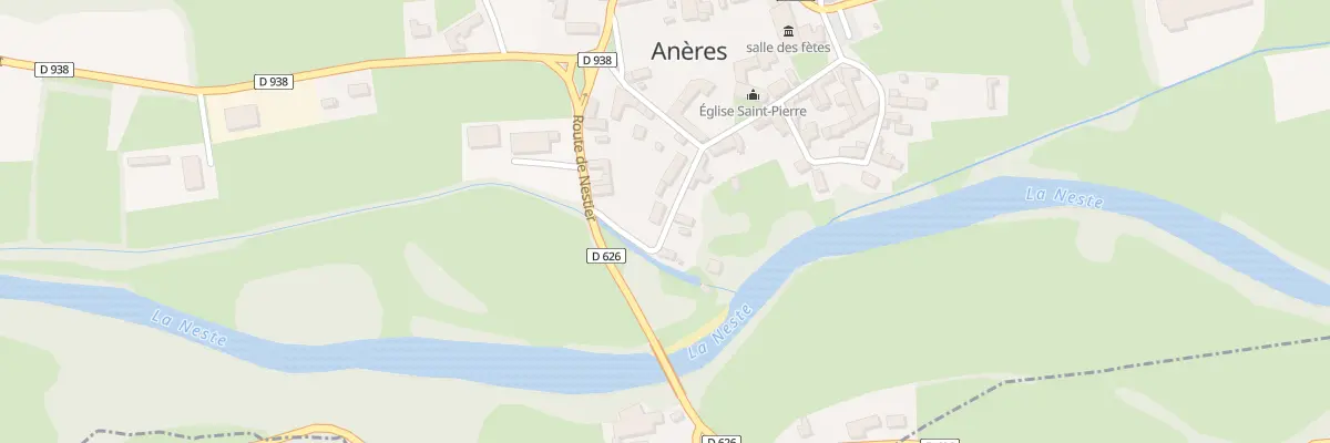 Plan du 5073 Le Village à Anères