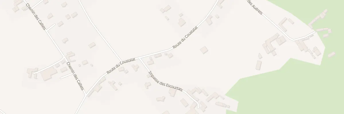 Plan du 128 Escourtats à Villeneuve-Lécussan