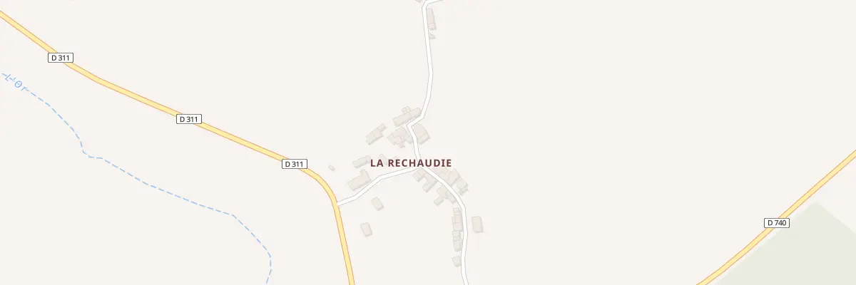 Plan du 16 La Rechaudie à Saint-Coutant