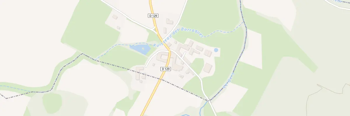 Plan du 5048 Pe de la Coume à Tajan