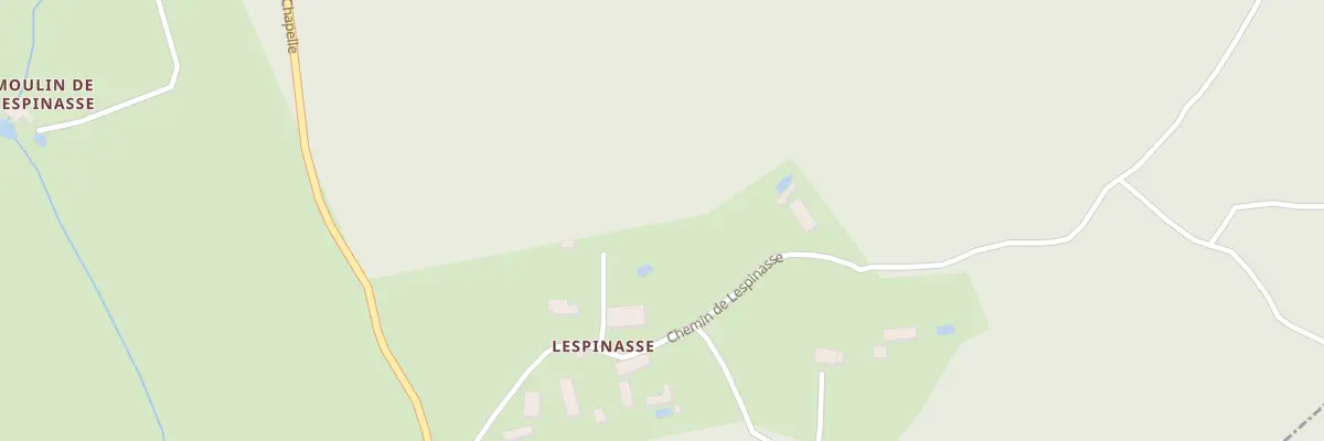 Plan du 261 Che de Lespinasse à Issac