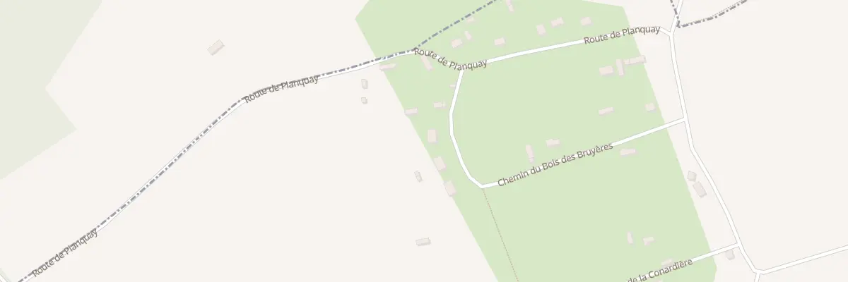 Plan du 3 Che du Bois des Bruyeres à Saint-Vincent-du-Boulay