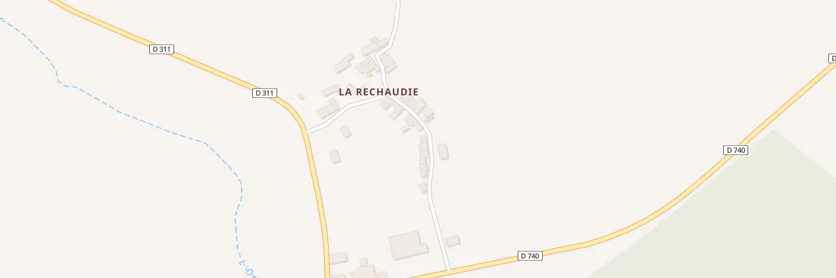 Plan du 9 La Rechaudie à Saint-Coutant