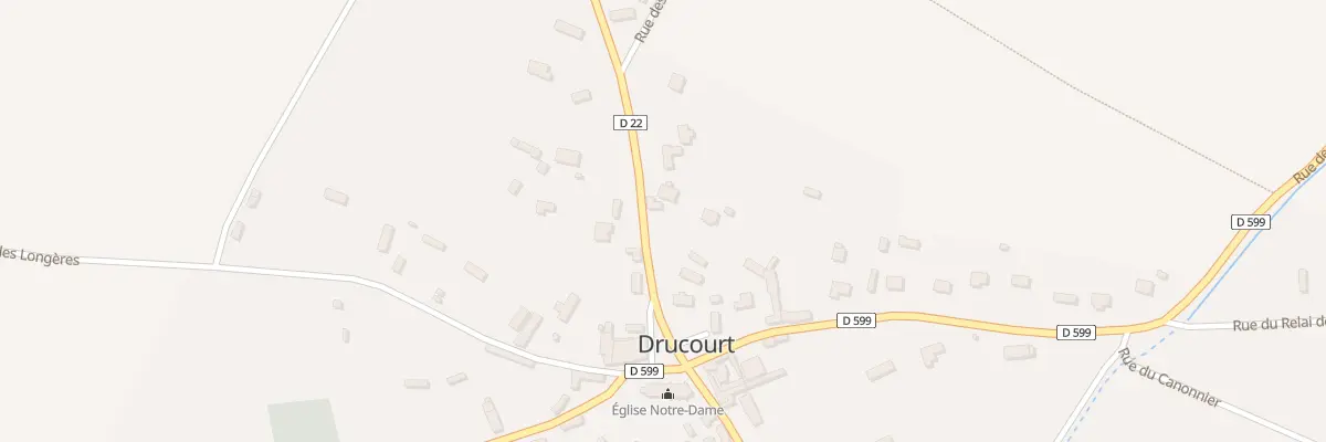 Plan du 5 Rue de Thiberville à Drucourt