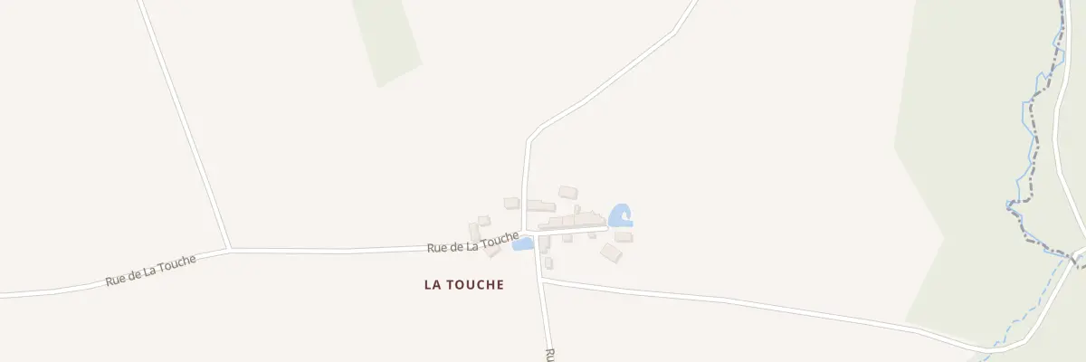 Plan du 114 La Touche à Avon-les-Roches
