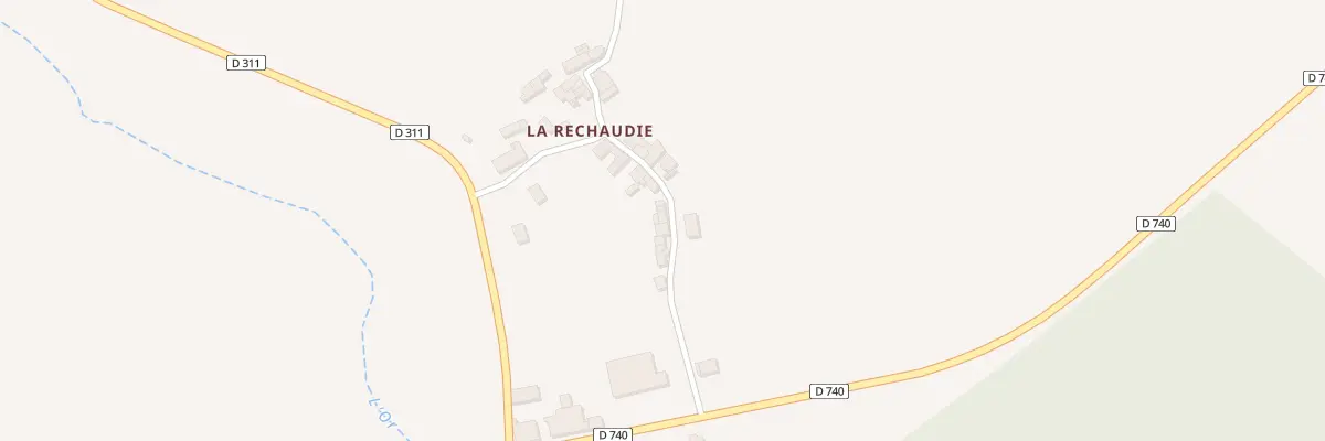 Plan du 7 La Rechaudie à Saint-Coutant