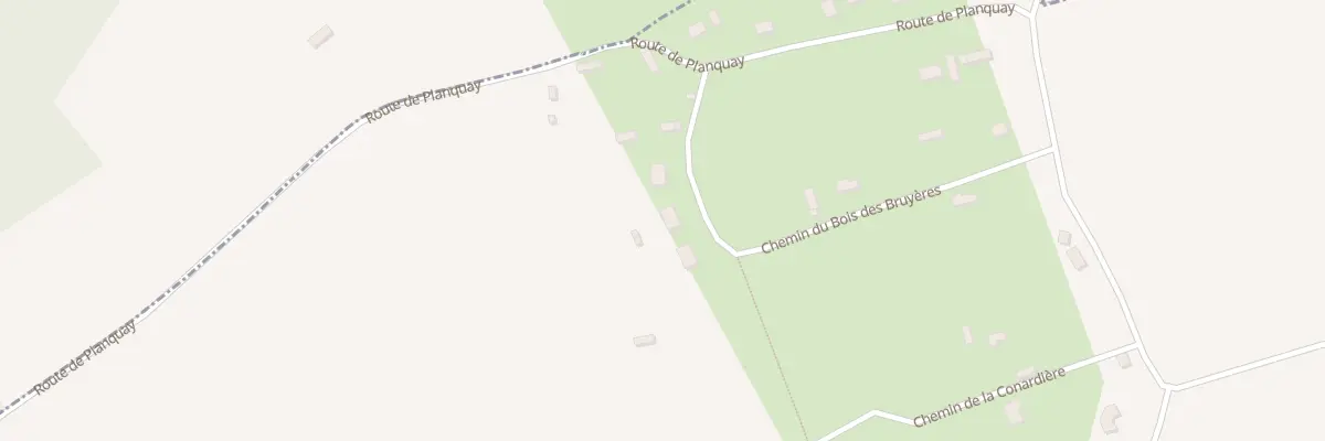 Plan du 5 Che du Bois des Bruyeres à Saint-Vincent-du-Boulay