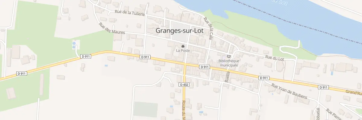 Plan du 10 Rue du Cafe Sebastopol à Granges-sur-Lot