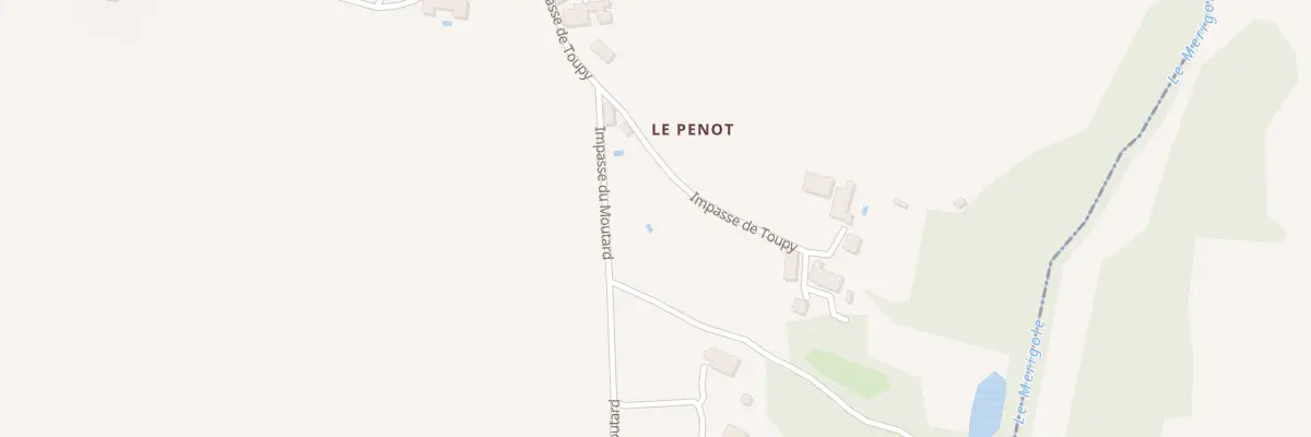 Plan du Penot à Razac-d’Eymet