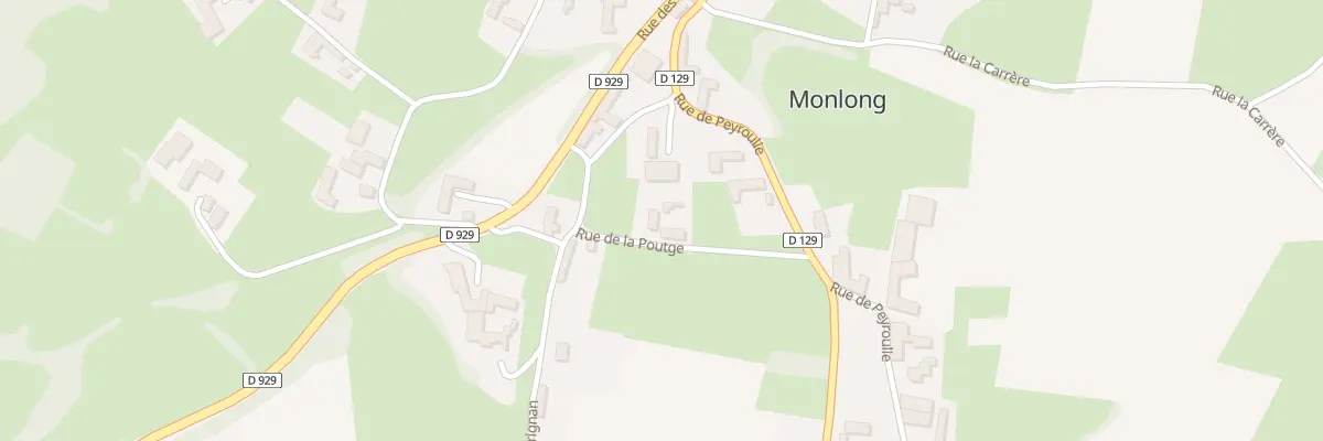 Plan du 71 Rue de la Poutge à Monlong