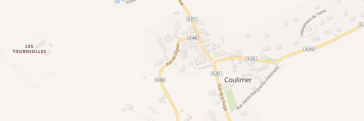 Plan du 3 Rue de l’Église à Coulimer
