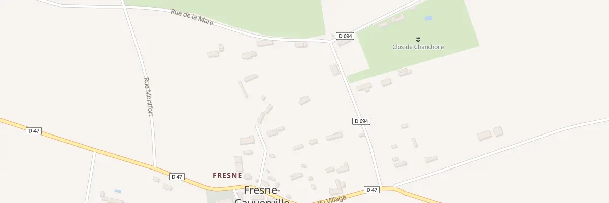 Plan du 11 L’Eglise à Fresne-Cauverville