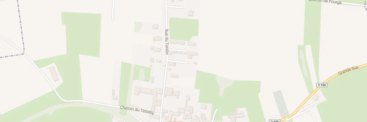 Plan du 3 Pas Nougaro à Anères