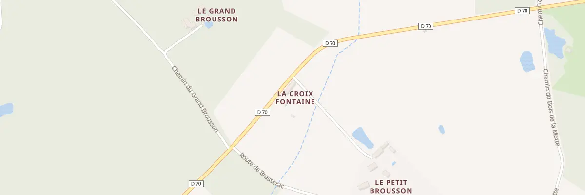 Plan du 14 Che du Petit Brousson à Ambillou