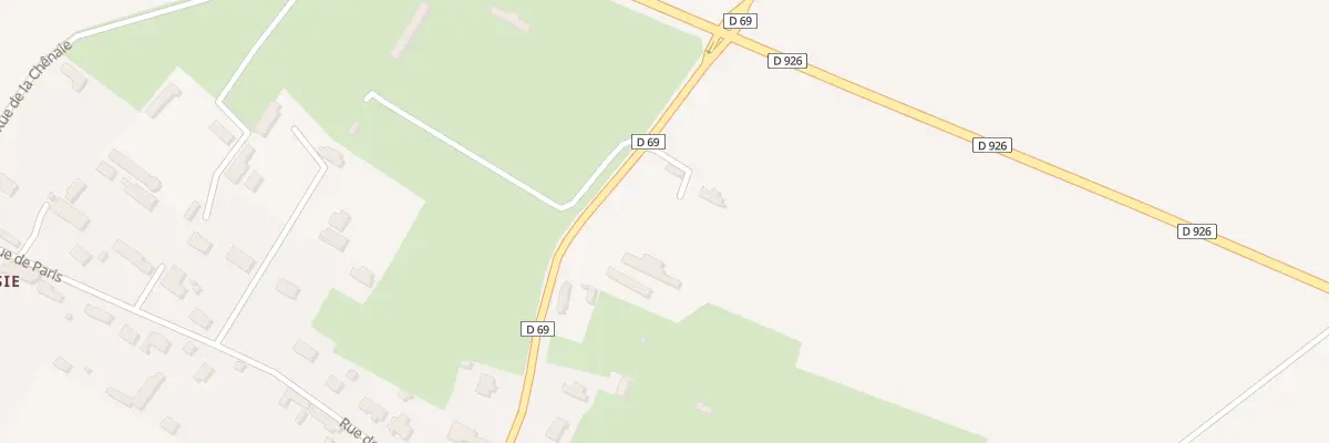 Plan du 3 Route Nationale 26 à Bec-de-Mortagne