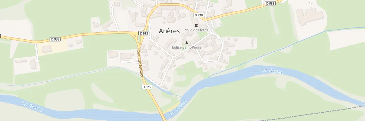 Plan du 5059 Le Village à Anères