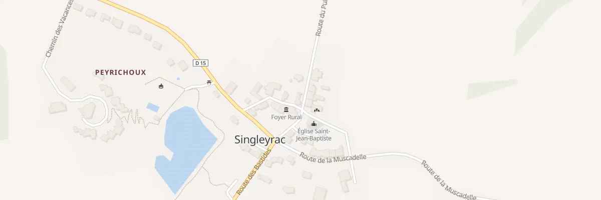Plan du 23 Le Bourg à Singleyrac