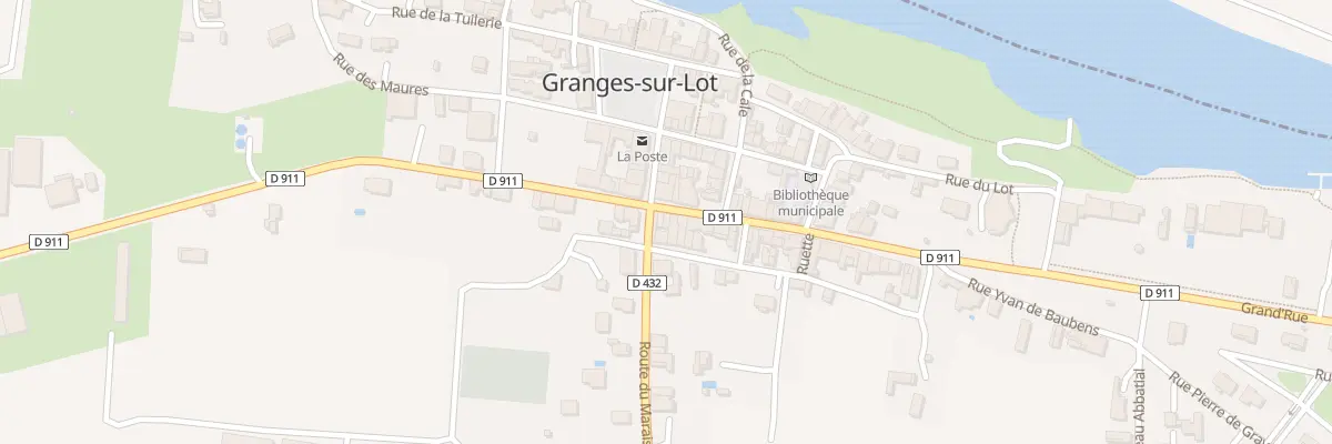 Plan du 36 Rue Grand’Rue à Granges-sur-Lot