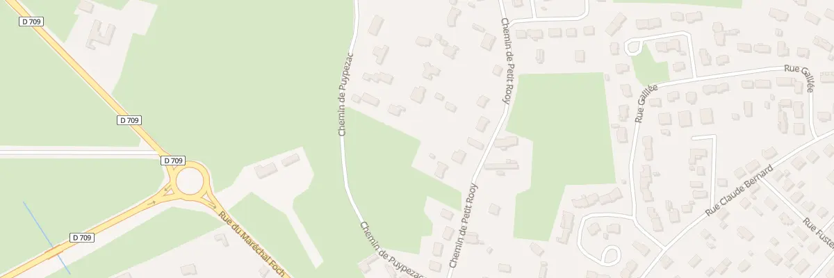 Plan du 26 Che du Petit Rooy à Bergerac