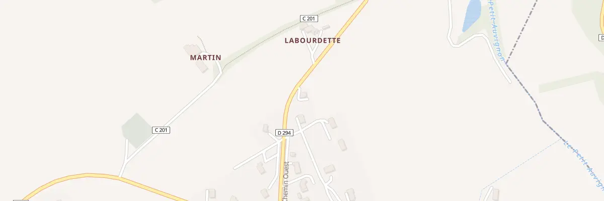 Plan du 256 Rte de Moncaut à Saumont
