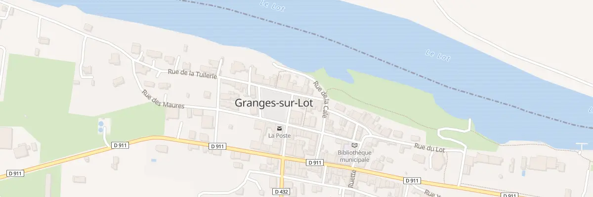 Plan du 2 Pl Papon-Lagrave à Granges-sur-Lot