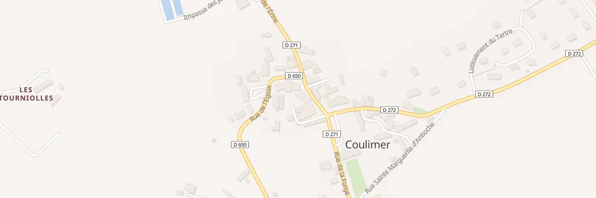 Plan du 2 Rue de la Forge à Coulimer