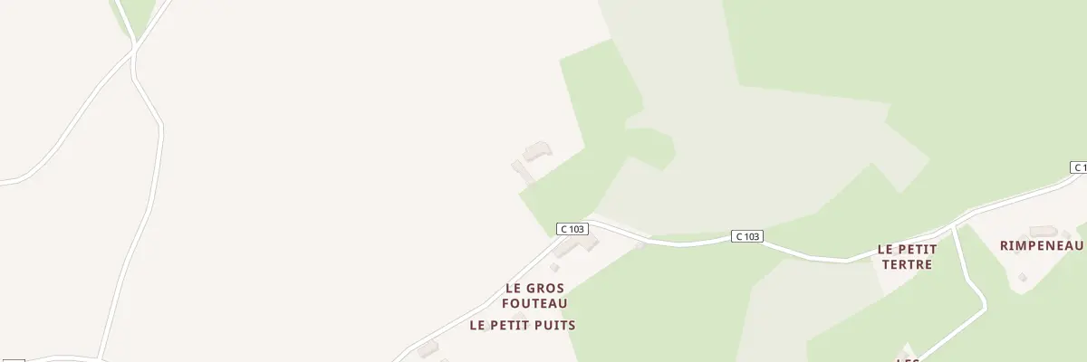 Plan du 5133 Le Gros Fouteau à Thoiré-sur-Dinan