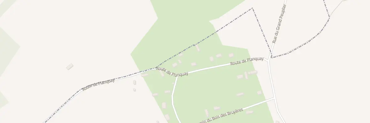 Plan du 8 Rte du Planquay à Saint-Vincent-du-Boulay