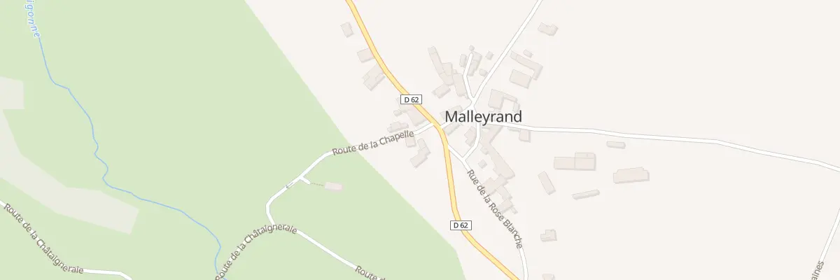 Plan du 1 Rte de la Chapelle à Yvrac-et-Malleyrand