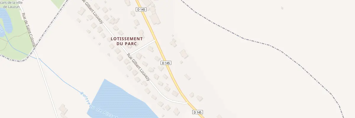 Plan du 305 Rte de Monbahus à Saint-Colomb-de-Lauzun