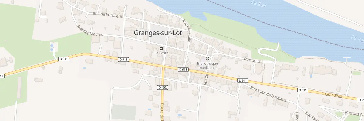 Plan du 4 Rue de la Cale à Granges-sur-Lot