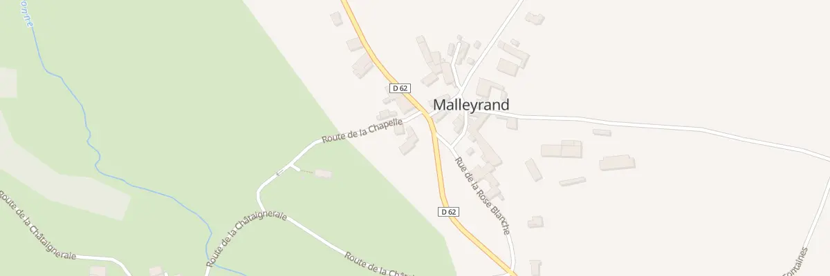 Plan du 8 Rte de Montbron à Yvrac-et-Malleyrand