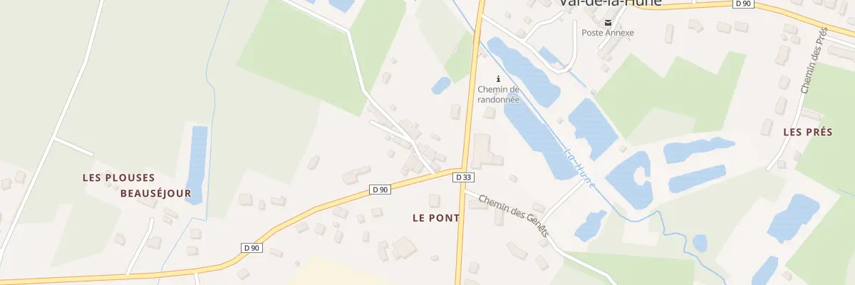 Plan du 4 Imp du Pont à Val-de-la-Hune