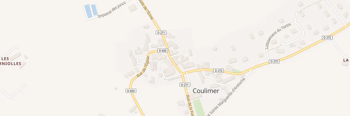 Plan du 9 Rue de la Forge à Coulimer