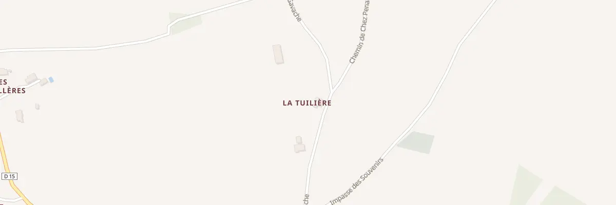 Plan du 483 Rte du Puits Gavache à Singleyrac