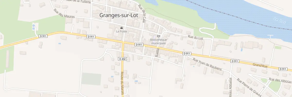 Plan du 1 Rue de la Tonnellerie à Granges-sur-Lot
