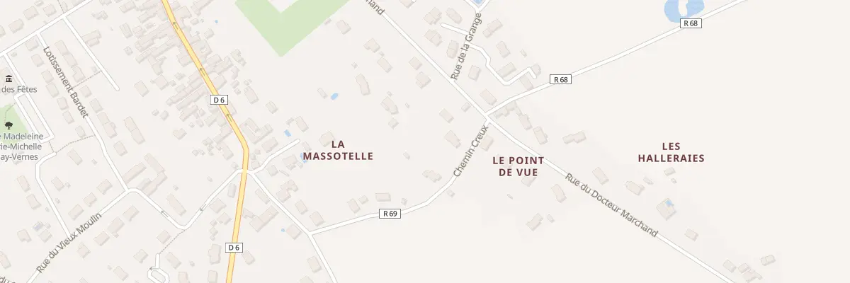 Plan du 28 Rue du Doc Marchand à Sonzay