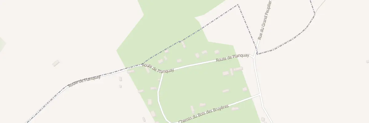 Plan du 6 Rte du Planquay à Saint-Vincent-du-Boulay