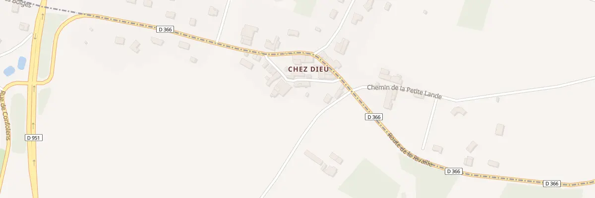 Plan du 6 Rue du Paradis à Chasseneuil-sur-Bonnieure