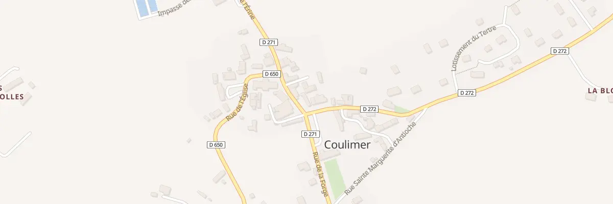 Plan du 13 Rue de la Forge à Coulimer