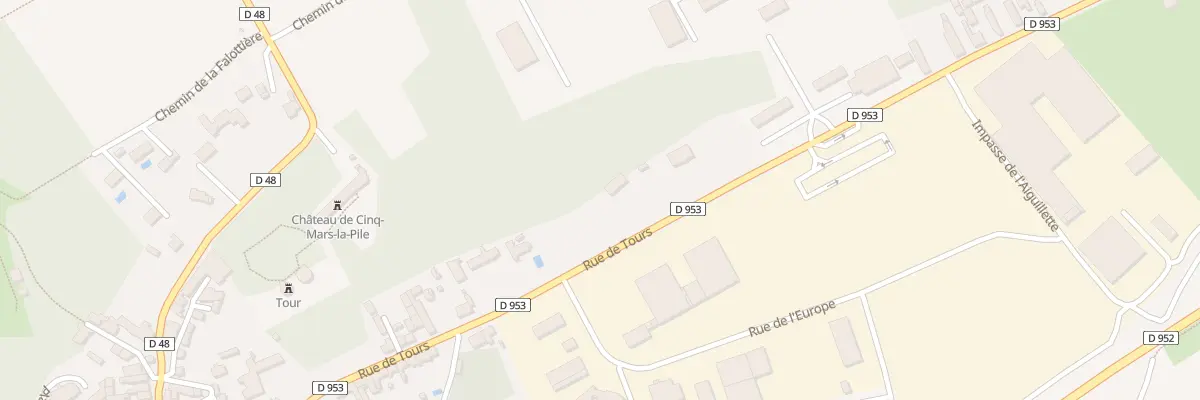 Plan du 30 Rue de Tours à Cinq-Mars-la-Pile