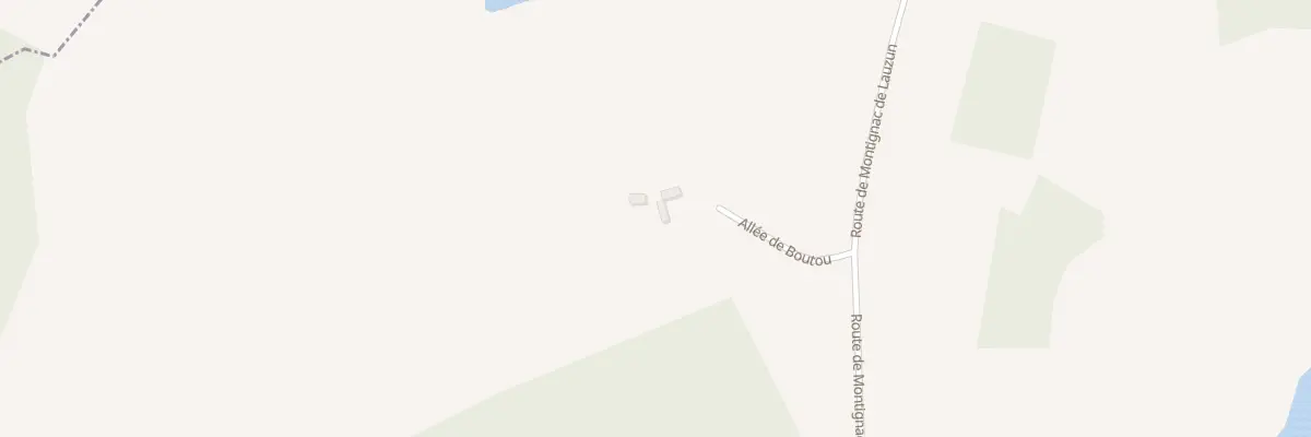 Plan du 25 Boutou Ouest à Villebramar