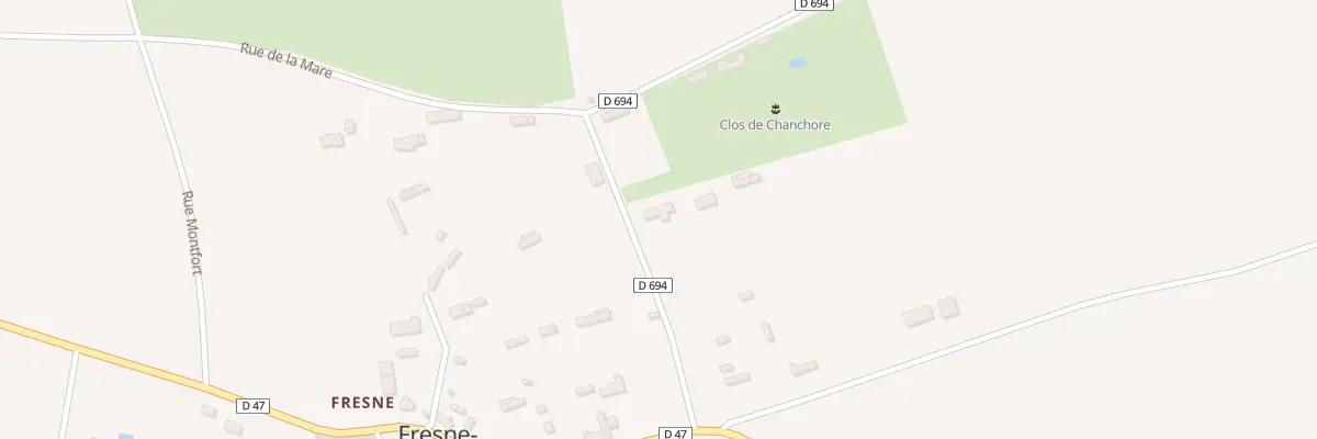 Plan du 26 Rue de la Ferme à Fresne-Cauverville