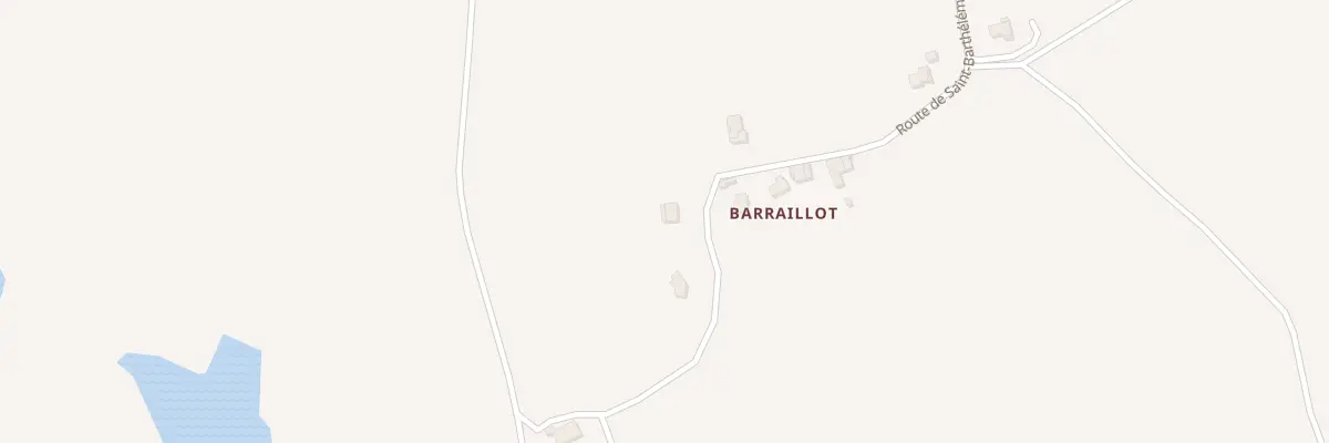 Plan du 966 Rte de Saint-Barthélemy à Frégimont