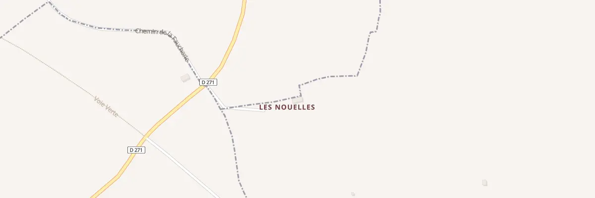 Plan du 58 Les Nouelles à La Mesnière